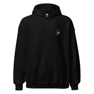 Hoodie Helm mit Rückseite